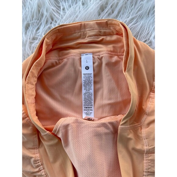 Lululemon Fast and Free High-Rise Classic-Fit Split Short 3" Rock Melon Large - Picture 11 of 11